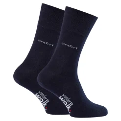 Socken|Die moderne Hausfrau Komfort-Socken, 2 Paar marine