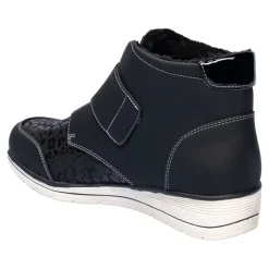 Stiefeletten|Die moderne Hausfrau Komfort-Wärmestiefelette „Leo“ schwarz