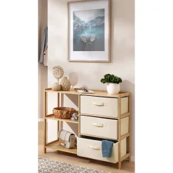 Schränke & Regale·Kommoden|Die moderne Hausfrau Kommode „Bambus“, Kombi