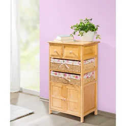 Die moderne Hausfrau Kommode „Romantik“ natur