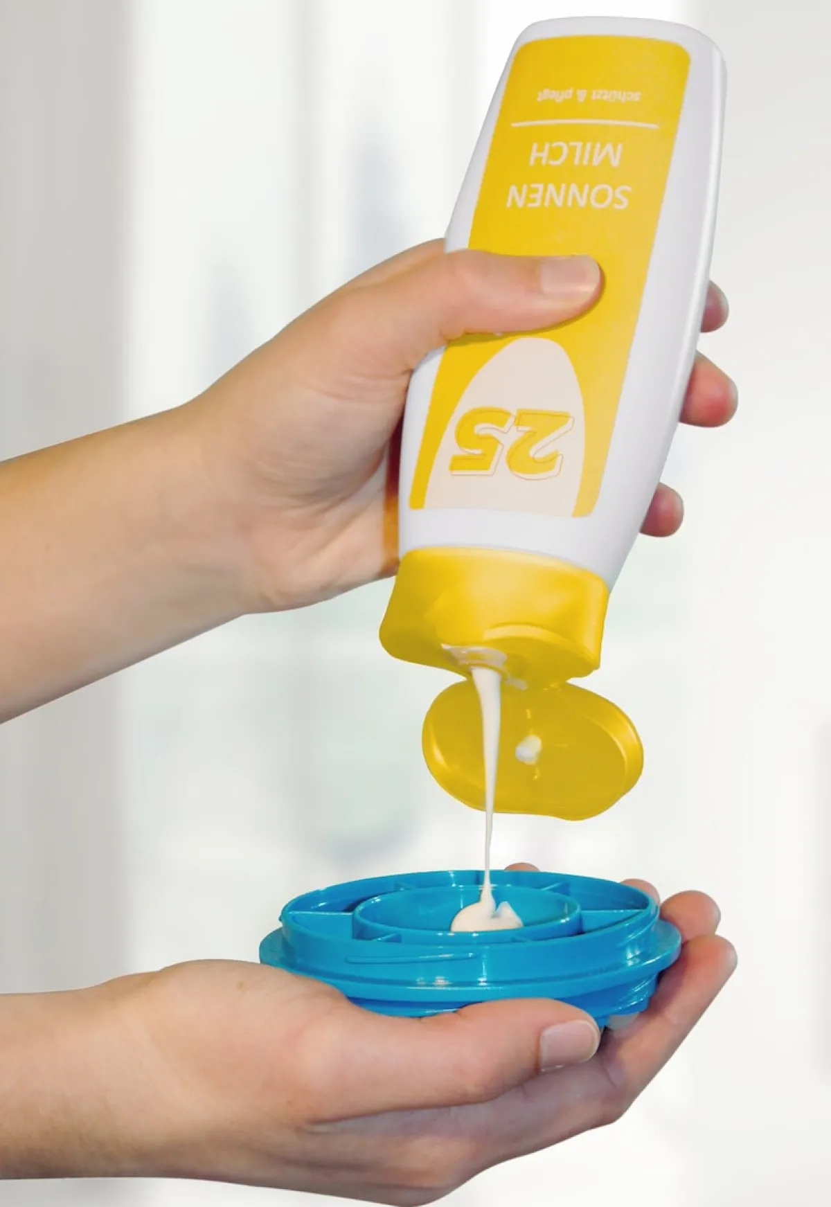 Die moderne Hausfrau Körperpflege-Set "Easy Free", 3-tlg Weiß/Blau