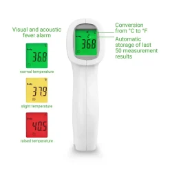 Hausapotheke ·Fieberthermometer|Die moderne Hausfrau Körperthermometer Medisana TM A79 Infrarot