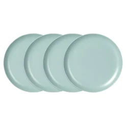 Geschirrsets|Die moderne Hausfrau Kuchenteller „Basic“, 4 Stück mint