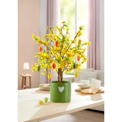 Kunstpflanzen|Osterdekoration|Die moderne Hausfrau Kunstbaum „Forsythie“