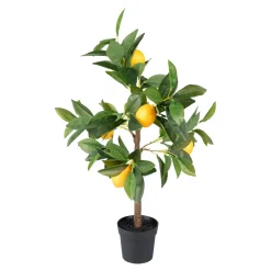 Kunstpflanzen|Die moderne Hausfrau Kunstbaum „Zitrone“