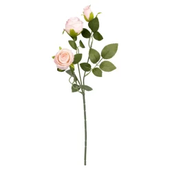 Kunstpflanzen|Frühlingsdekoration|Die moderne Hausfrau Kunstblume Rose zartrosa