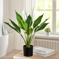 Kunstpflanzen|Die moderne Hausfrau Kunstblume „Scheidenblatt“