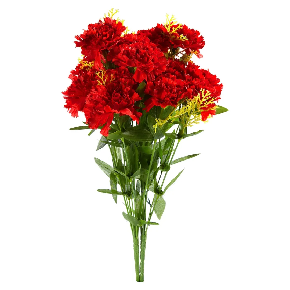 Kunstpflanzen|Die moderne Hausfrau Kunstblumen "Nelken" rot