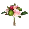 Kunstpflanzen|Frühlingsdekoration|Die moderne Hausfrau Kunstblumenstrauß "Rosen"