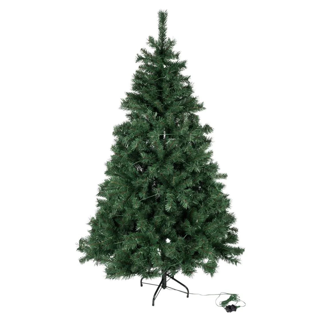 Weihnachtsdekoration·Künstliche Weihnachtsbäume|Die moderne Hausfrau Kunst-Tannenbaum mit LEDs 180 cm