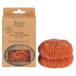 Spülbürsten & -Schwämme|Die moderne Hausfrau Kupfer-Spülschwamm, 2 Stück