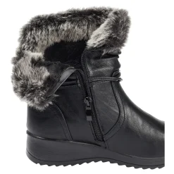 Stiefeletten|Die moderne Hausfrau Kurzstiefelette "Hilde" schwarz