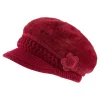 Mützen & Hüte ·Mützen|Die moderne Hausfrau Kuschel-City-Mütze bordeaux