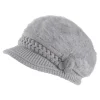 Mützen & Hüte ·Mützen|Die moderne Hausfrau Kuschel-City-Mütze steingrau