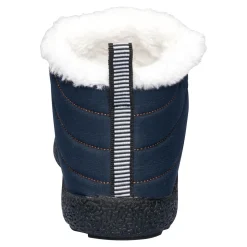 Stiefeletten|Die moderne Hausfrau Kuschel-Kurzstiefelette „Flexi“ marine