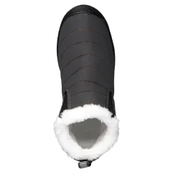 Stiefeletten|Die moderne Hausfrau Kuschel-Kurzstiefelette „Flexi“ anthrazit