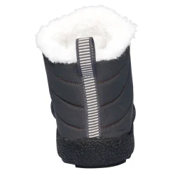 Stiefeletten|Die moderne Hausfrau Kuschel-Kurzstiefelette „Flexi“ anthrazit