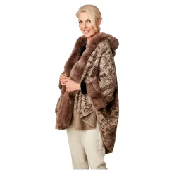 Ponchos|Die moderne Hausfrau ﻿Kuschel-Poncho „Katharina“