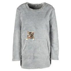 Shirts|Die moderne Hausfrau Kuschel-Pullover "Kater Carlo"