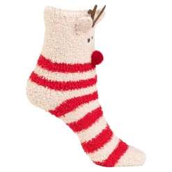 Socken|Die moderne Hausfrau Kuschelsocken „Rentier“