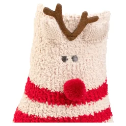 Socken|Die moderne Hausfrau Kuschelsocken „Rentier“