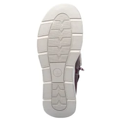 Stiefel|Die moderne Hausfrau Kuschelstiefel „Flora“ bordeaux