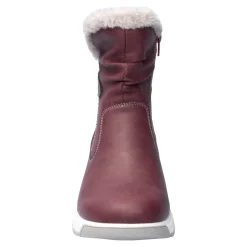 Stiefel|Die moderne Hausfrau Kuschelstiefel „Flora“ bordeaux
