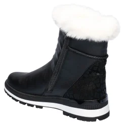 Stiefel|Die moderne Hausfrau Kuschel-Stiefel mit Leder „Carina“