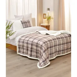 Die moderne Hausfrau Kuschel-Wendedecke „Luxus“