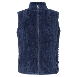 Jacken & Westen|Die moderne Hausfrau Kuschelweste „Klaudia“ dunkelblau