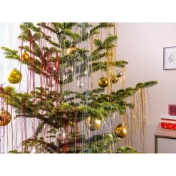 Weihnachtsdekoration·Weihnachtsbaumschmuck|Die moderne Hausfrau Lametta rot