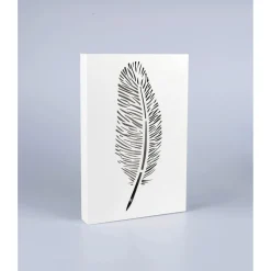 Wanddekoration ·Wandbilder|Die moderne Hausfrau LED-Bild „Leuchtfeder“