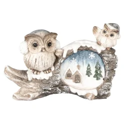 Weihnachtsdekoration·Weihnachtsbeleuchtung|Dekofiguren|Die moderne Hausfrau LED-Dekofigur „Eulen“