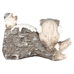 Weihnachtsdekoration·Weihnachtsbeleuchtung|Dekofiguren|Die moderne Hausfrau LED-Dekofigur „Eulen“