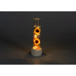 Dekofiguren|Herbstdekoration|Die moderne Hausfrau LED-Dekofigur "Herbstfreude im Glas"