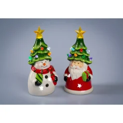 Weihnachtsdekoration·Weihnachtsbeleuchtung|Dekofiguren|Die moderne Hausfrau LED-Dekofigur „Tannenhut“ Santa