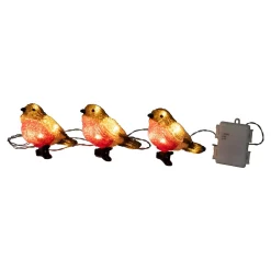 Dekofiguren|Frühlingsdekoration|Die moderne Hausfrau LED-Dekofiguren „Vogelzwitschern“