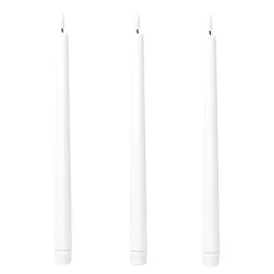 Gartendekoration ·Led-Leuchten|Leuchtdekoration·Kerzen & Teelichter|Die moderne Hausfrau LED-Echtwachskerzen, 3 Stück