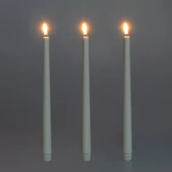 Gartendekoration ·Led-Leuchten|Leuchtdekoration·Kerzen & Teelichter|Die moderne Hausfrau LED-Echtwachskerzen, 3 Stück