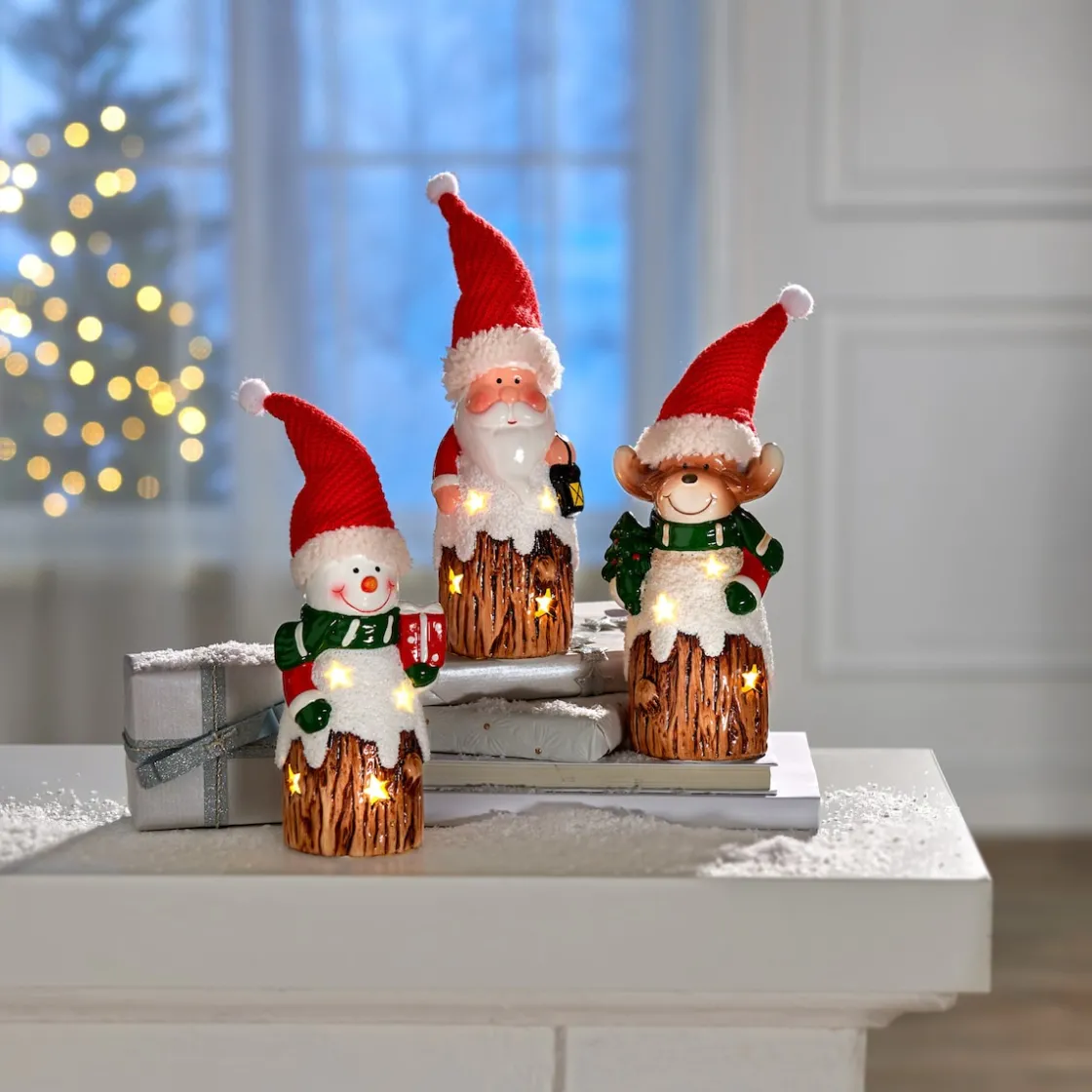 Weihnachtsdekoration·Weihnachtsbeleuchtung|Dekofiguren|Die moderne Hausfrau LED-Figur Rentier