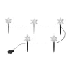 Herbstdekoration|Gartendekoration ·Gartenstecker|Die moderne Hausfrau LED-Gartenstecker "Schneeflocken"
