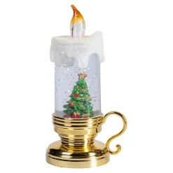 Weihnachtsdekoration·Weihnachtsbeleuchtung|Weihnachtsdekoration·Weihnachtskerzen|Die moderne Hausfrau LED-Glitterkerze Tannenbaum