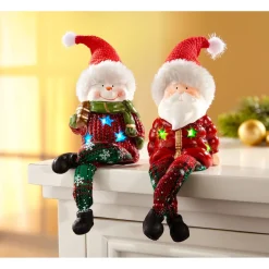 Dekofiguren|Deko-Liebhaber|Die moderne Hausfrau LED-Kantensitzer Hubert