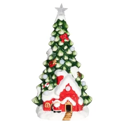 Weihnachtsdekoration·Weihnachtsbeleuchtung|Dekofiguren|Die moderne Hausfrau LED-Keramikfigur „Tannenbaum“