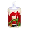 Weihnachtsdekoration·Weihnachtsbeleuchtung|Weihnachtsdekoration·Weihnachtskerzen|Die moderne Hausfrau LED-Kerze + Gratis Batterien Schneemann