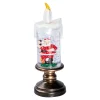 Weihnachtsdekoration·Weihnachtsbeleuchtung|Weihnachtsdekoration·Weihnachtskerzen|Die moderne Hausfrau LED-Kerze "Glitter" Santa