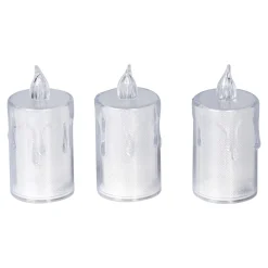 Gartendekoration ·Led-Leuchten|Leuchtdekoration·Kerzen & Teelichter|Die moderne Hausfrau LED-Kerzen „Gala“, 3 Stück