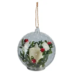 Weihnachtsdekoration·Weihnachtsbaumschmuck|Weihnachtsdekoration·Weihnachtsbeleuchtung|Die moderne Hausfrau LED-Kerzentraum Kugel