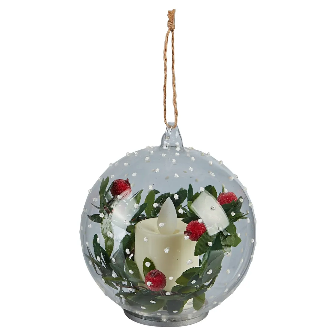 Weihnachtsdekoration·Weihnachtsbaumschmuck|Weihnachtsdekoration·Weihnachtsbeleuchtung|Die moderne Hausfrau LED-Kerzentraum Kugel