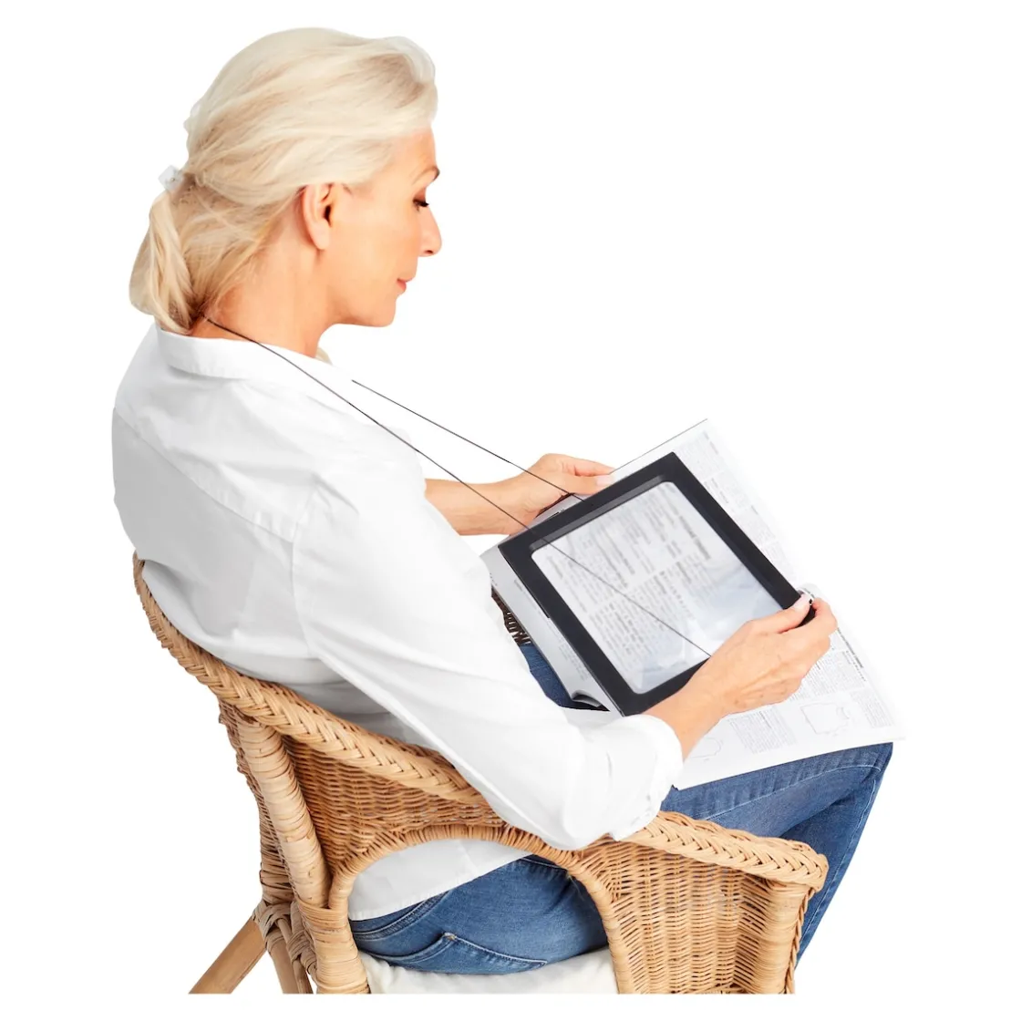 Sehhilfen·Leselupen|Die moderne Hausfrau LED-Leselupe